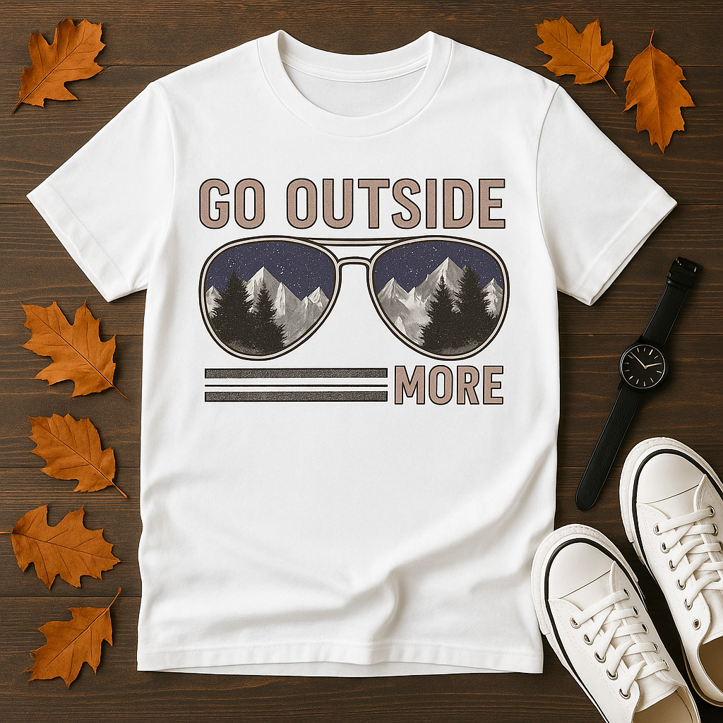 Go Outside More Tee