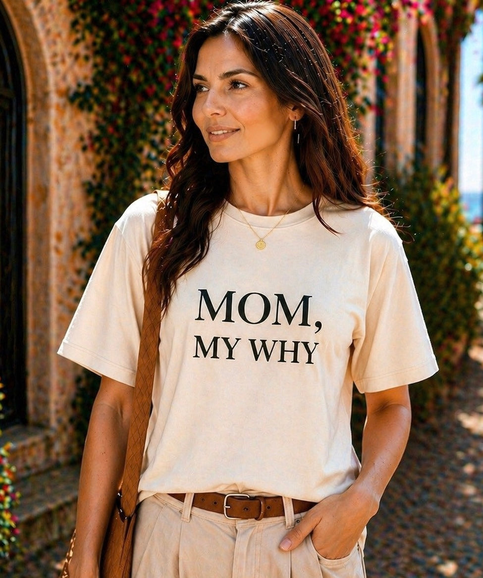 MOM MY WHY Signature T-Shirt