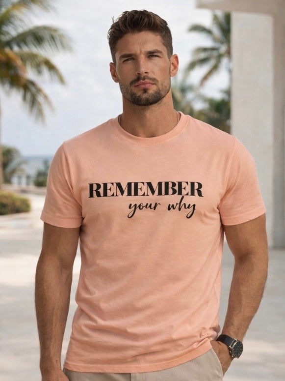 Remember Your Why Signature Men’s T-Shirt