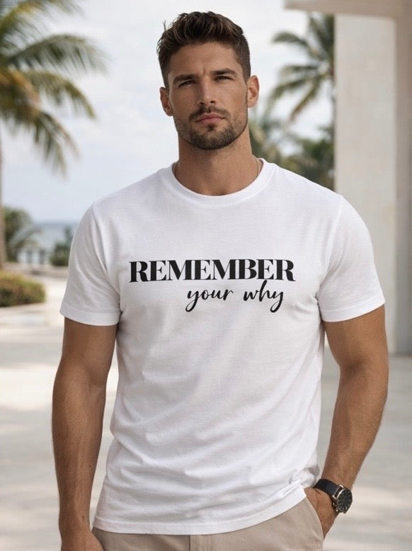 Remember Your Why Signature Men’s T-Shirt
