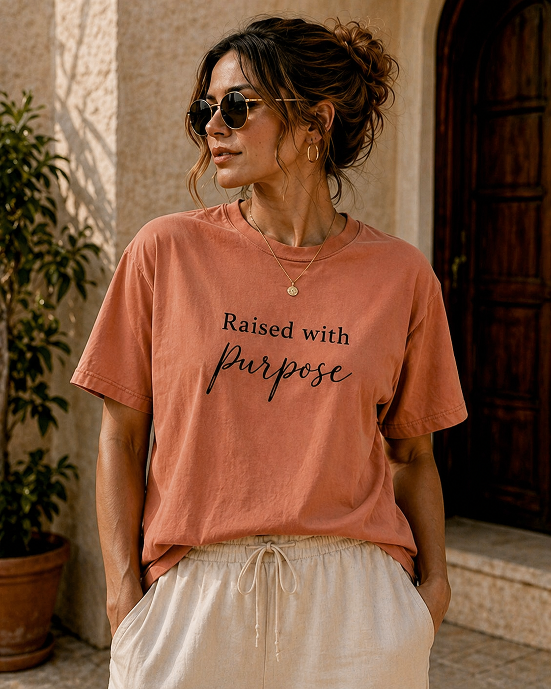 RAISED WITH PURPOSE Signature T-Shirt