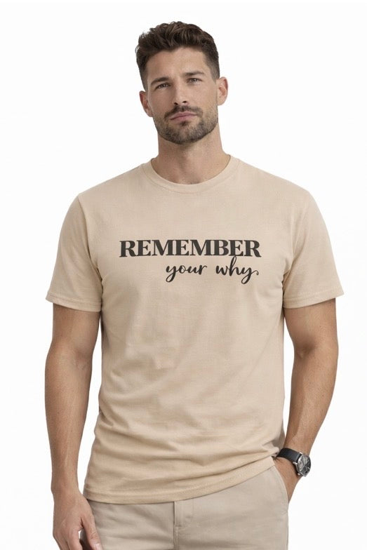 Remember Your Why Signature Men’s T-Shirt