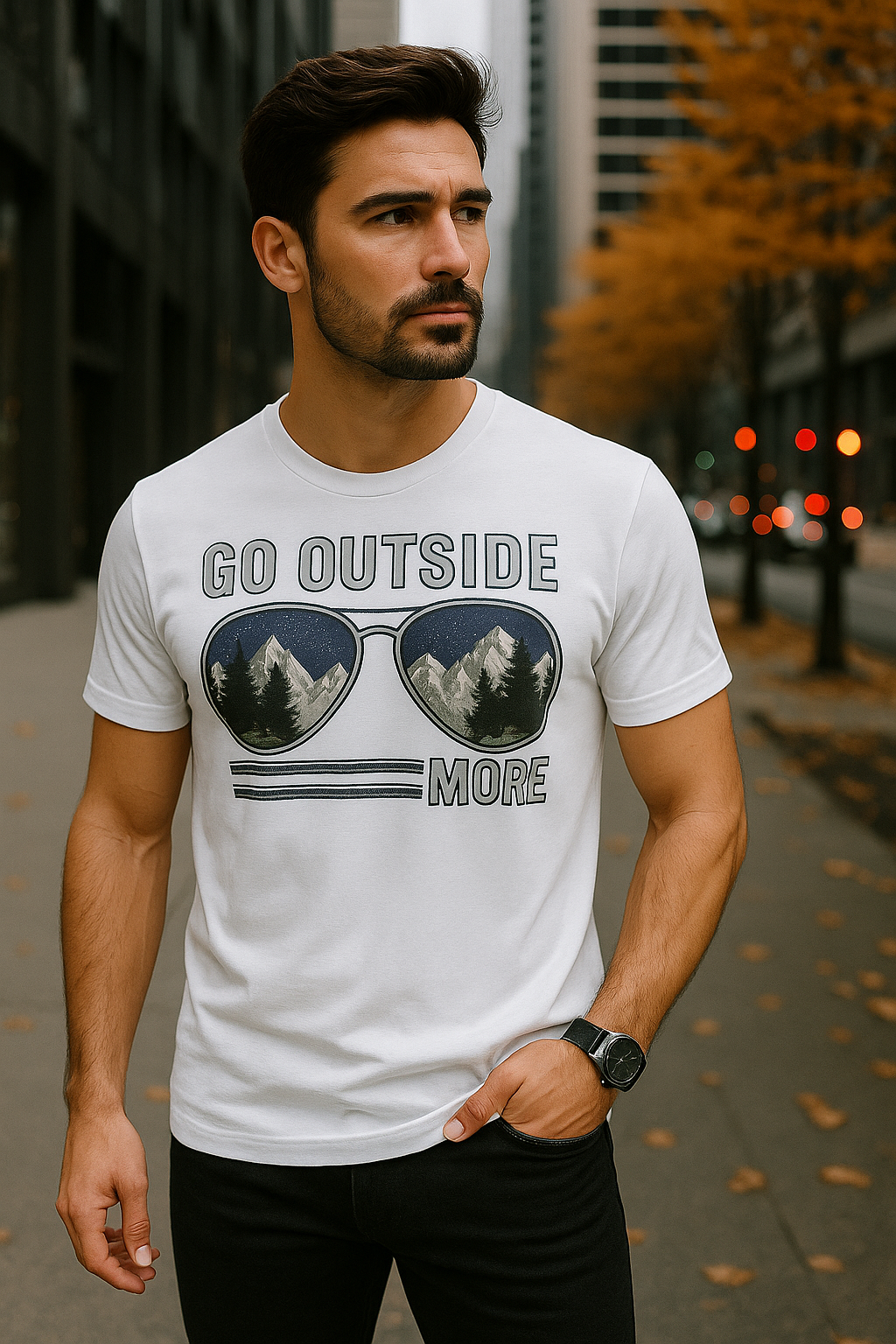 Go Outside More Tee